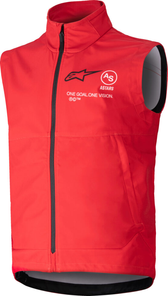Alpinestars Techstar Softshell Vest Bright Red Small