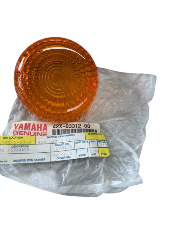 Original Front & Rear Turn Signal Amber Lens