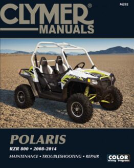 Clymer Shop Repair & Service Manual CM292 Fits 2008-2014 Polaris RZR 800