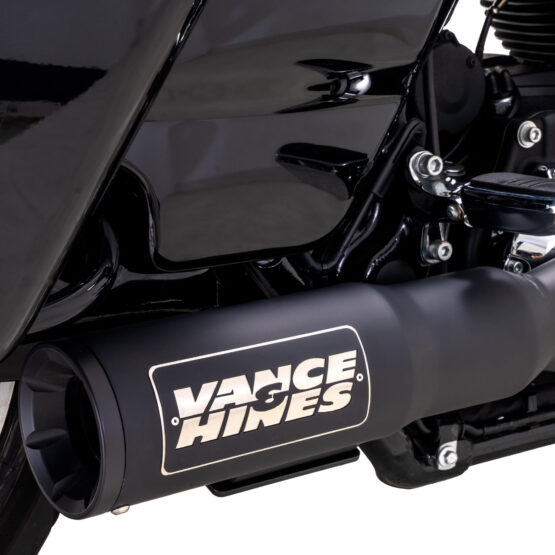 Vance & Hines HO 2-1 Black Exhaust System Fits HD Touring 17-22 - Image 4