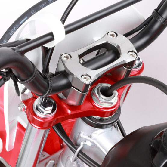 ZETA Top Clamp Red For Honda CRF110F CRF125F 2013-2023 - Image 2