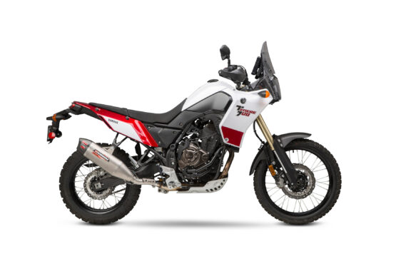 Yoshimura RS-12 Slip-On Exhaust Stainless/Carbon for Yamaha Tenere 700 21-24