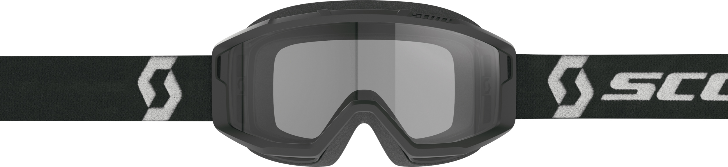 SCOTT Primal Sand Dust Goggles Black/White Dark Grey Lens - Image 3