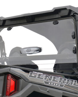 SPIKE Rear Windshield Clear For Polaris General 1000 2017-2019