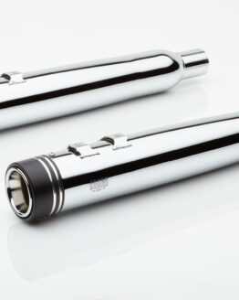 Gen 2 Neighbor Haters Slip On Exhaust Chrome/Black 4.5"