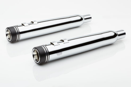 Gen 2 Neighbor Haters Slip On Exhaust Chrome/Black 4.5"