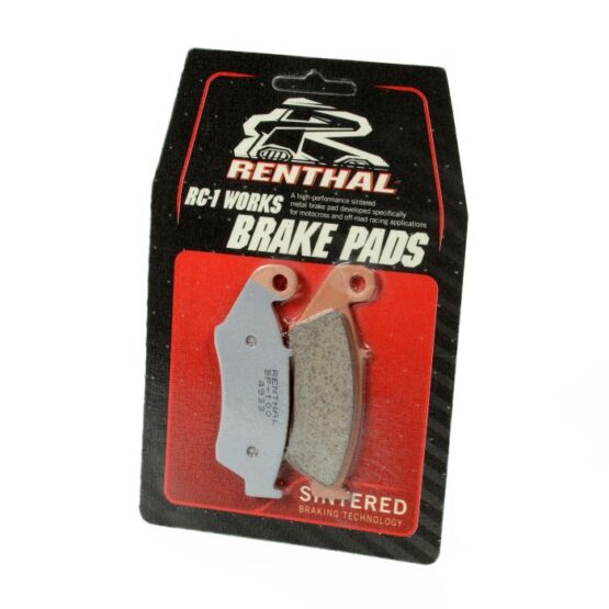 Renthal RC-1 Works Front Brake Pads BP-106 Sintered Compound - Image 2