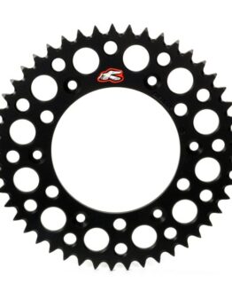 Renthal Ultralight Rear Sprocket Black 53T Grooved 520 Fits KLX450R 18/21-22