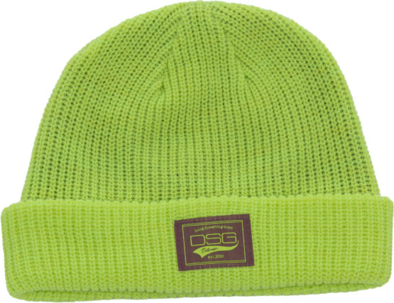 DSG Cap Knit Beanie Neon Lemon Womens