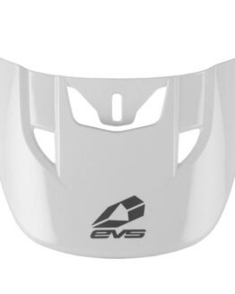 EVS T3 Solid Helmet Visor - White