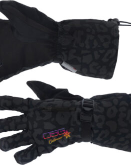 DSG Craze Glove Ghost Leopard Small Women's Snow Gloves