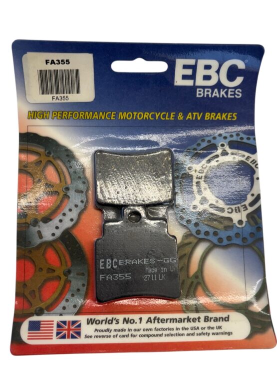 06-08 Arctic Cat ATV 250 DVX Sport Rear Left FA-SFA-TT-X Brake Pads