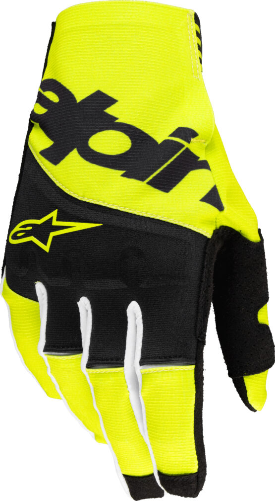 Alpinestars Techstar MX Gloves Black/Fluo Yellow Men's XL