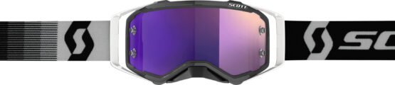 Prospect Goggles Black/White Purple Chrome Works Lens - Image 2