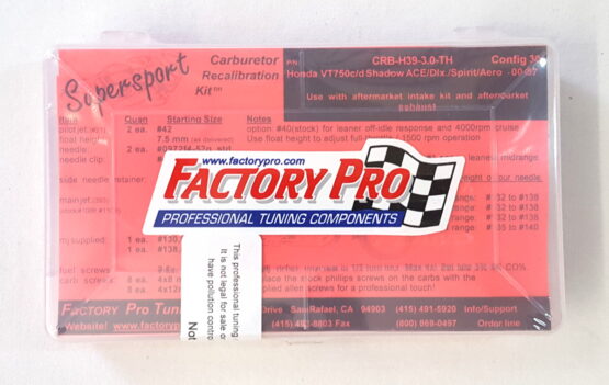 Factory Pro Carb Jet Kit Fits 01-06 VT750 Ace/Ace Deluxe/Shadow Spirit - Image 2