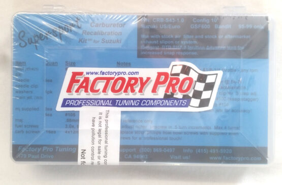 Factory Pro Carb Jet Kit 1.0 Fits 1995-1999 Suzuki GSF600 Bandit - Image 2