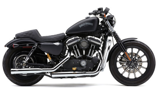 Cobra 3 Inch Neighbor Hater Slip-On Mufflers Chrome For Harley XL 14-22