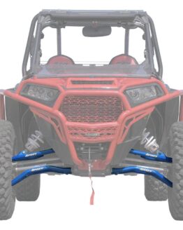 SuperATV Voodoo Blue 1.5" Forward A-Arms Front No Joints Fits RZR XP 1000