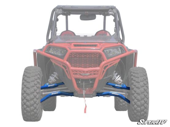 SuperATV Voodoo Blue 1.5" Forward A-Arms Front No Joints Fits RZR XP 1000