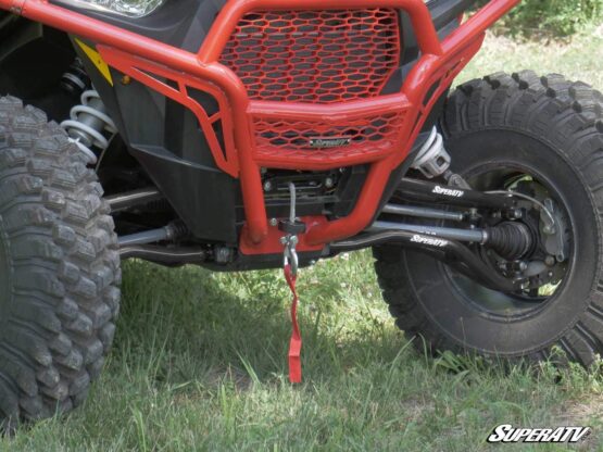 SuperATV High Clearance Front A-Arms Black w/Std Joints For 16-21 RZR XP Turbo - Image 7