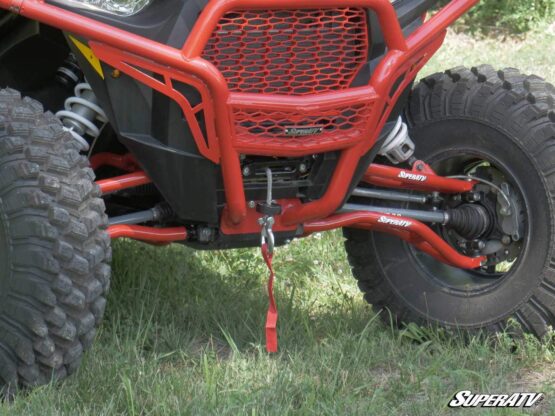SuperATV Red High Clearance Front A-Arms w/ HD Joints For 16-21 RZR XP Turbo - Image 5