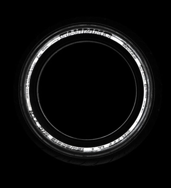 180/55-18 R777 All Black Reinforced Rear Tire - Image 3