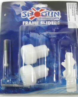 White NO CUT Frame Sliders