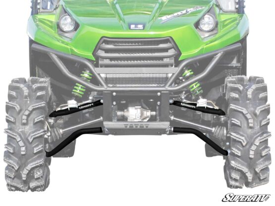 SuperATV 1.5" Forward Offset Front A-Arms Black Fits 12-21 Kawasaki Teryx - Image 3
