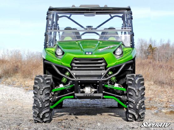 SuperATV Green 1.5" Forward Offset A-Arms w/HD Joints Fits 12-21 Teryx - Image 3