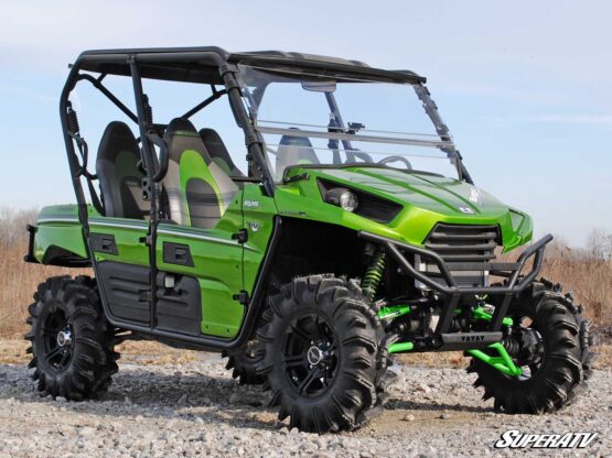 SuperATV Green 1.5" Forward Offset A-Arms w/HD Joints Fits 12-21 Teryx - Image 4