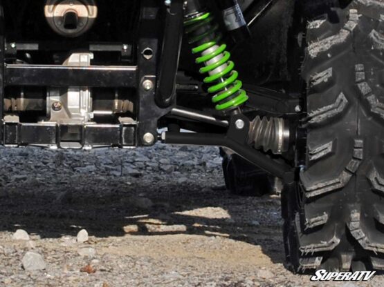 SuperATV High Clearance 1.5" Rear A-Arms Black For 12-21 Kawasaki Teryx - Image 4