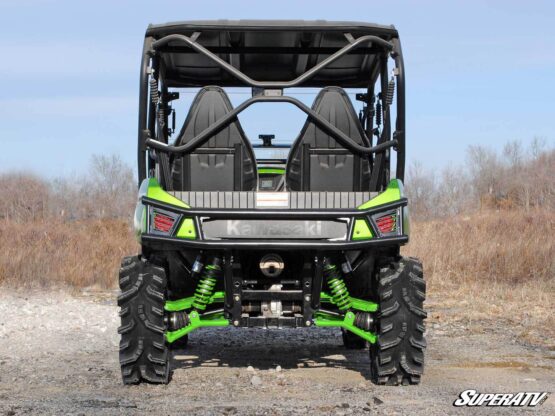 SuperATV Rear A-Arms 1.5" Offset Green Fits 12-21 Kawasaki Teryx - Image 3