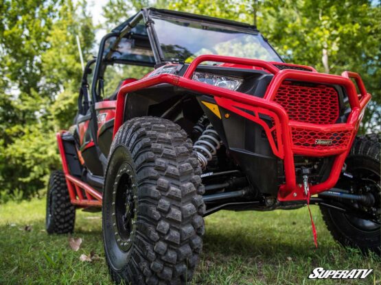 SuperATV High Clearance Front Upper A-Arms Black Fits 14-21 RZR XP 1000 - Image 3