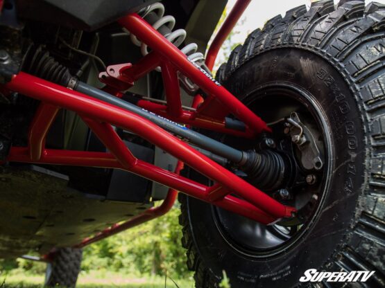 SuperATV Red High Clearance Front Upper A-Arms w/o Joints Fits 14-21 RZR XP 1000 - Image 6