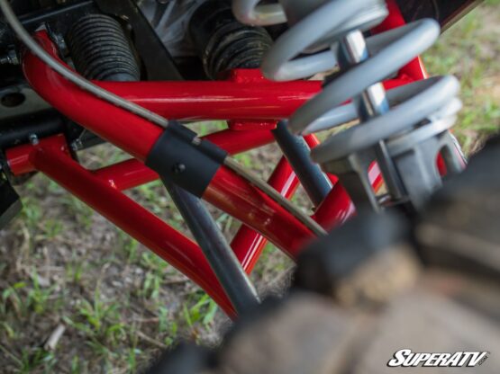 SuperATV Red High Clearance Front Upper A-Arms w/o Joints Fits 14-21 RZR XP 1000 - Image 8