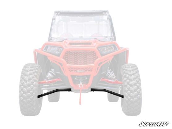 SuperATV High Clearance Front Lower A-Arms Black No Joints Fits RZR XP 1000