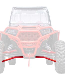 SuperATV Red High Clearance Front Lower A-Arms w/o Joints For RZR XP 1000