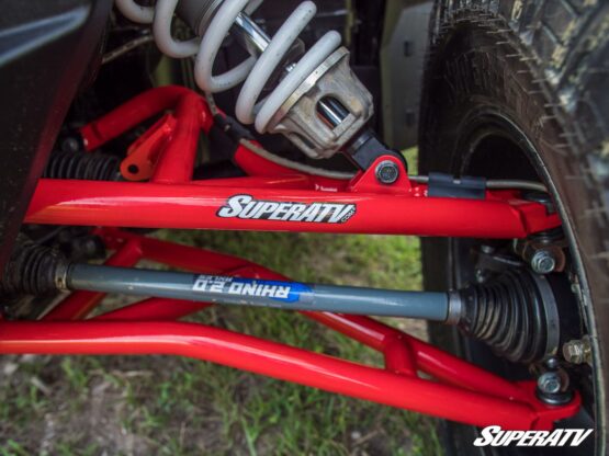 SuperATV Red High Clearance Front Lower A-Arms w/o Joints For RZR XP 1000 - Image 8