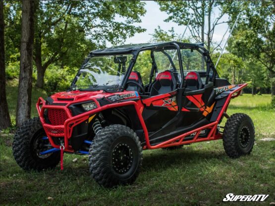 SuperATV Voodoo Blue High Clearance Front A-Arms No Joints Fits RZR XP 1000 - Image 5