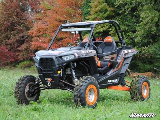 SuperATV High Clearance Front A-Arms Black No Joints For 14-21 RZR XP 1000 - Image 4