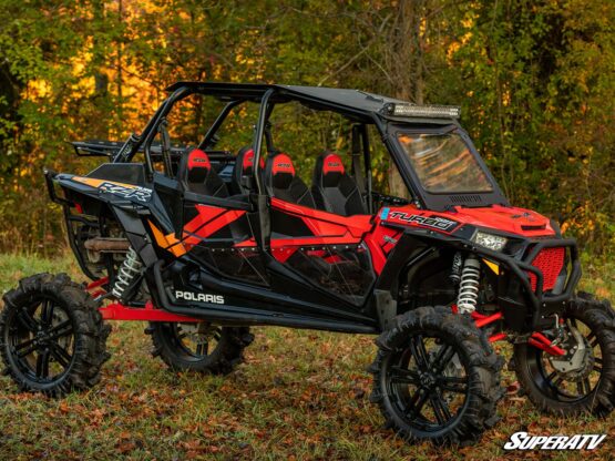 SuperATV Clear Lower Doors Polycarbonate Fits 19-20 Polaris RZR S4 1000 - Image 3
