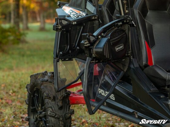 SuperATV Clear Lower Doors Polycarbonate Fits 19-20 Polaris RZR S4 1000 - Image 6