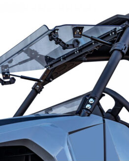SuperATV Flip Windshield Clear Polycarbonate For Yamaha Wolverine RMAX2