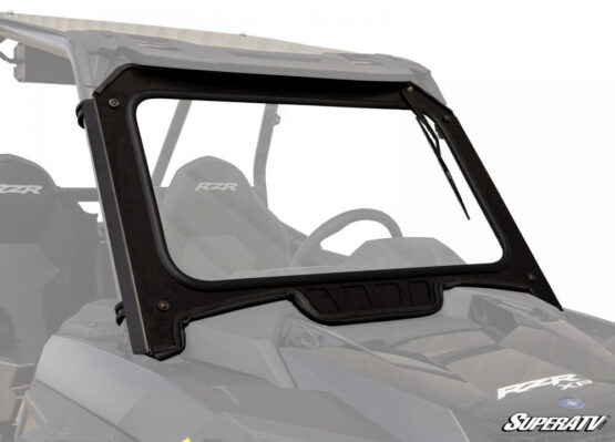 SuperATV Glass Windshield Clear For 19-21 Polaris RZR/4 XP 1000