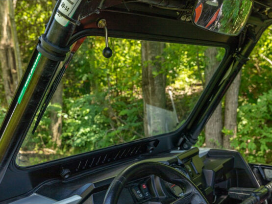 SuperATV Glass Windshield Clear Fits 16-18 Polaris RZR/4 XP Turbo - Image 6