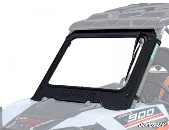 SuperATV Glass Windshield Clear Fits 14-18 Polaris RZR/4 XP 1000