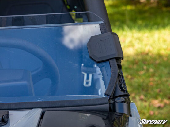 SuperATV Clear Half Windshield Polycarbonate Fits Yamaha Wolverine RMAX - Image 6