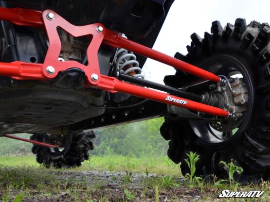 SuperATV 1" Rear Offset Trailing Arms - Black Fits 16-21 RZR XP Turbo - Image 3