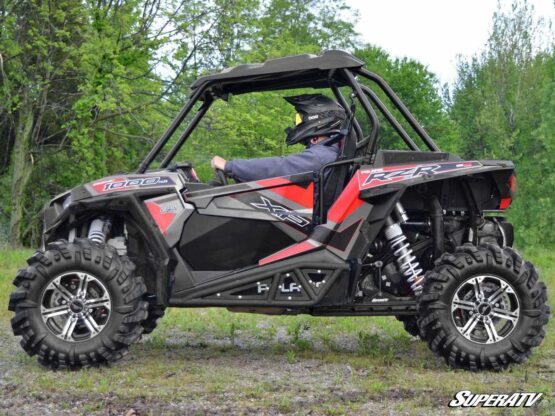 SuperATV 1" Rear Offset Trailing Arms - Black Fits 16-21 RZR XP Turbo - Image 4