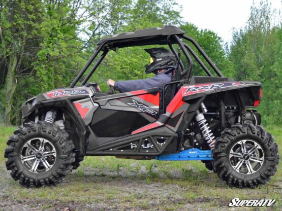 SuperATV 1" Rear Offset Trailing Arms Voodoo Blue Fits 14-21 RZR XP 1000 - Image 4